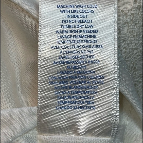 🌻 Wild Blue by Sadie Robertson Boho Cold Shoulder Top. SiZe medium - Picture 7 of 9